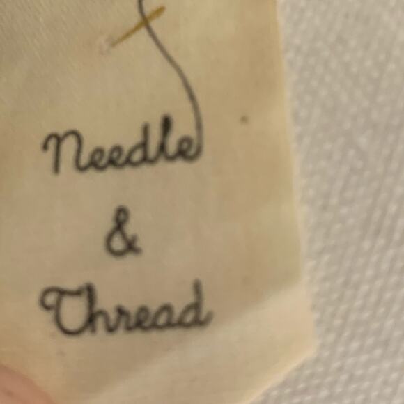 Anthropologie Needle & Thread Ruffle Dress Small - Picture 5 of 5